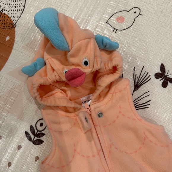 Newborn Carter’s Baby Girl mermaid sleeping sack - Picture 2 of 3